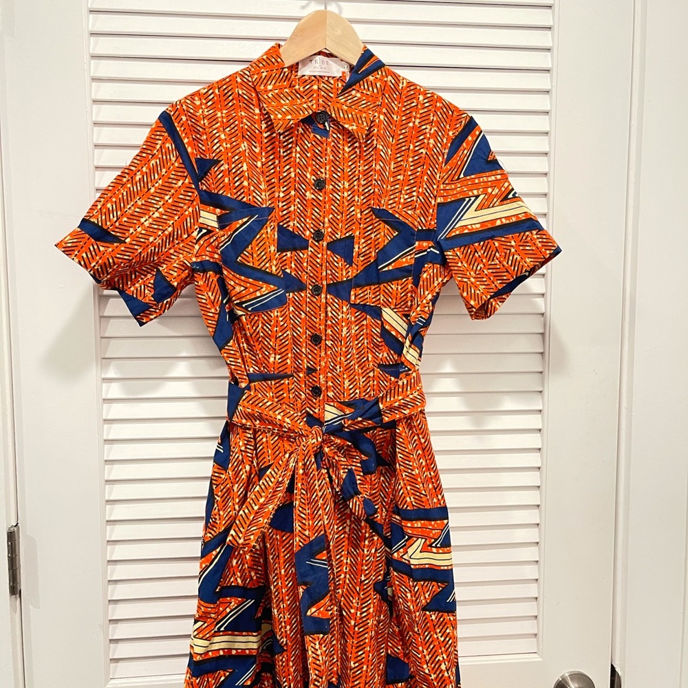 Ankara African print dress - Tribe of Dumo - L